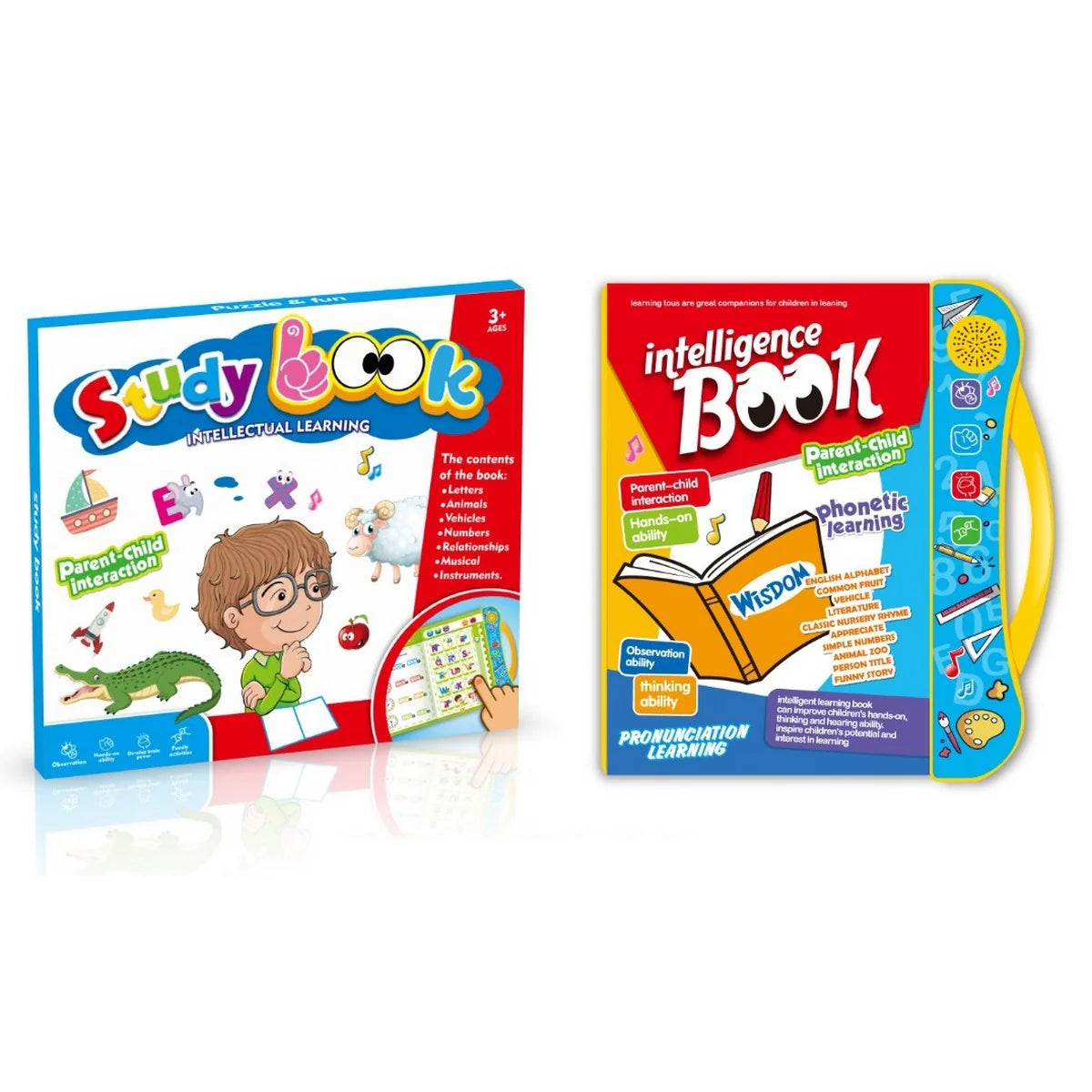 Study Book Intellectual Learning - Kids Learning Toys