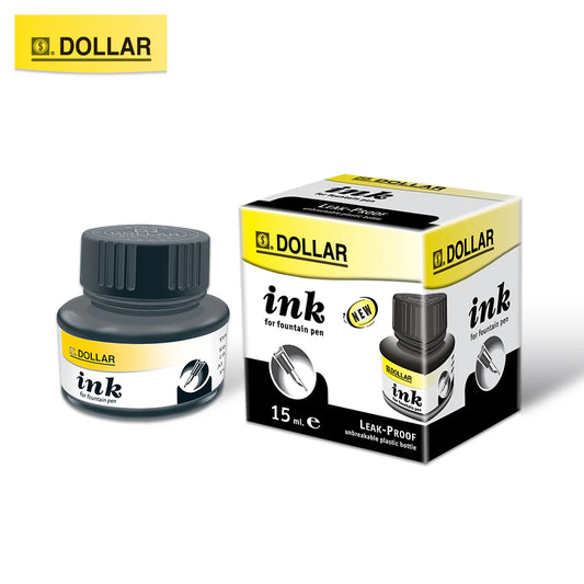 Dollar Fountain Pen Ink - 30ml (12 Bottles) | Pakistan's 1st Choice