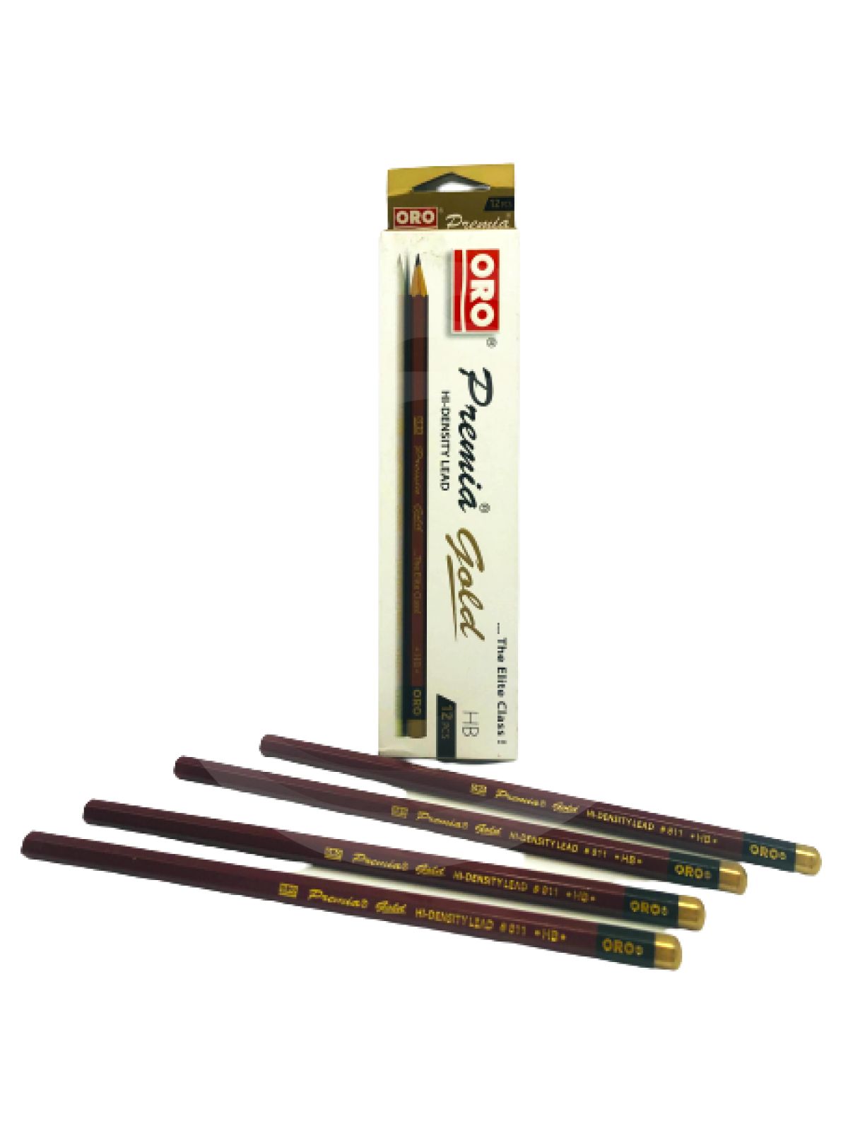 ORO Premia Gold Pencil (Pack of 12) - Writing For School & Office