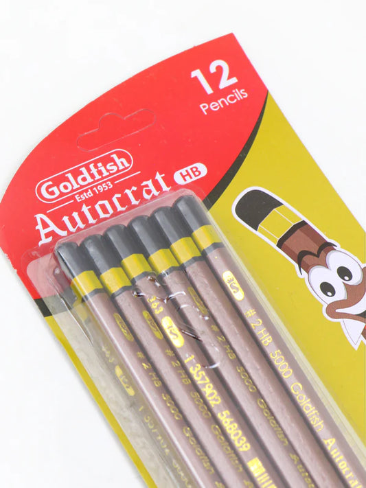 goldfish 12 pcs pencil packet