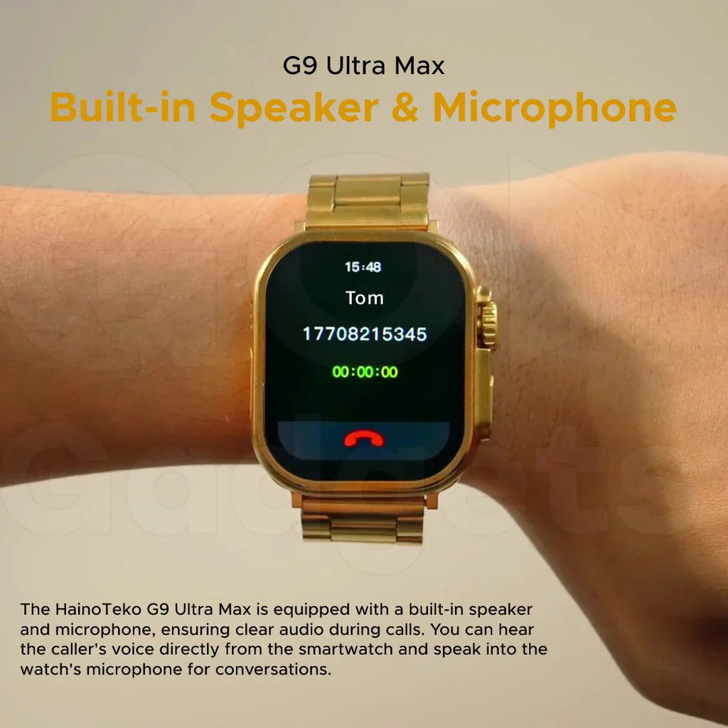 G9 Ultra Pro Smart Watch - Gold Edition