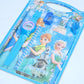 Frozen Fever themed watch and strap set packaging on a light blue background