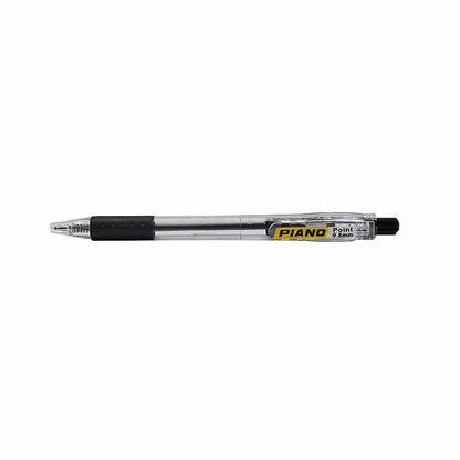 PIANO Click Ballpoint - Needle Point 0.8mm (Pack of 10) | All Colors Available