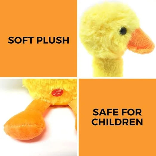 Cute Dancing & Talking Duck Toy - Fun Interactive Playmate for Kids
