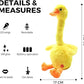 Cute Dancing & Talking Duck Toy - Fun Interactive Playmate for Kids