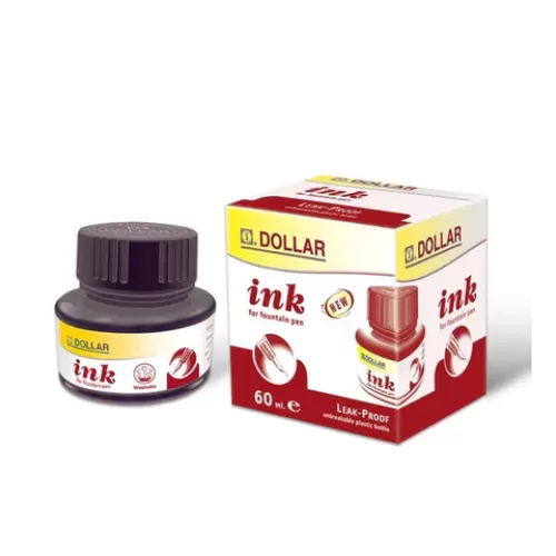 Dollar Fountain Pen Ink - 30ml (12 Bottles) | Pakistan's 1st Choice