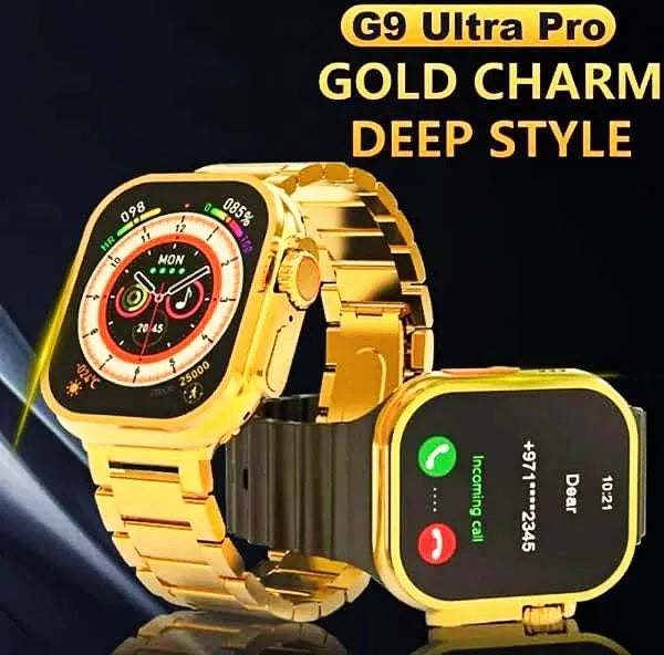 G9 Ultra Pro Smart Watch - Gold Edition