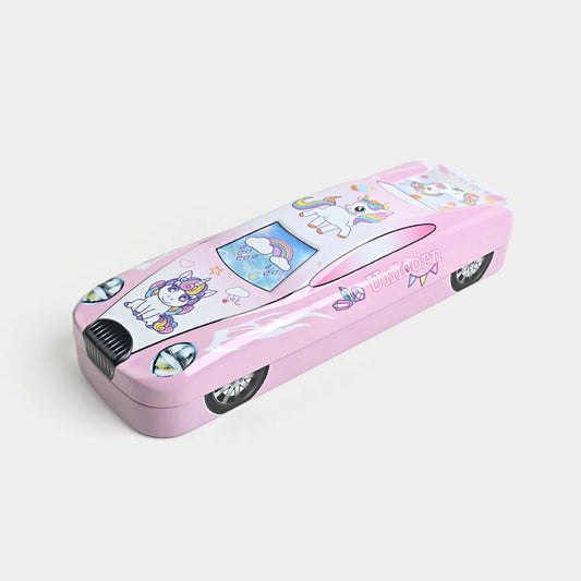 Unicorn Car Pencil Box - Stylish & Beautiful Stationery Box for Kids