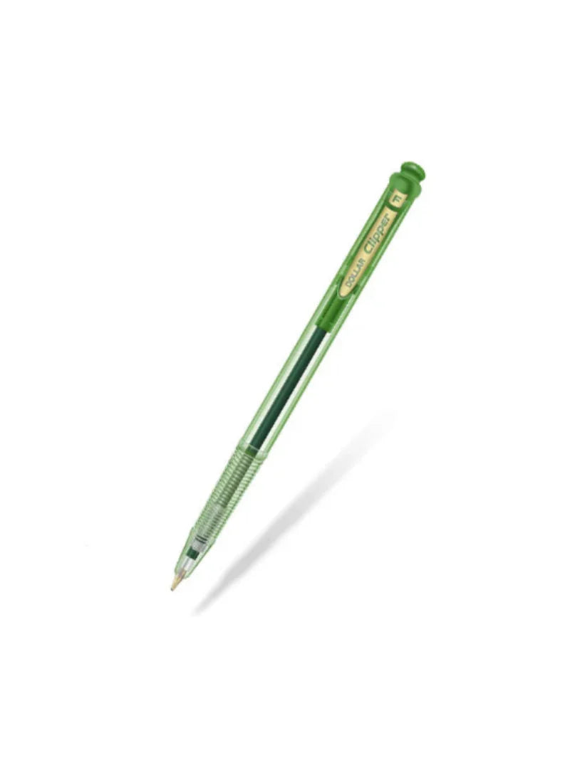 Dollar Clipper BP1 Ballpoint Pens - Pack of 10 | Colors Available