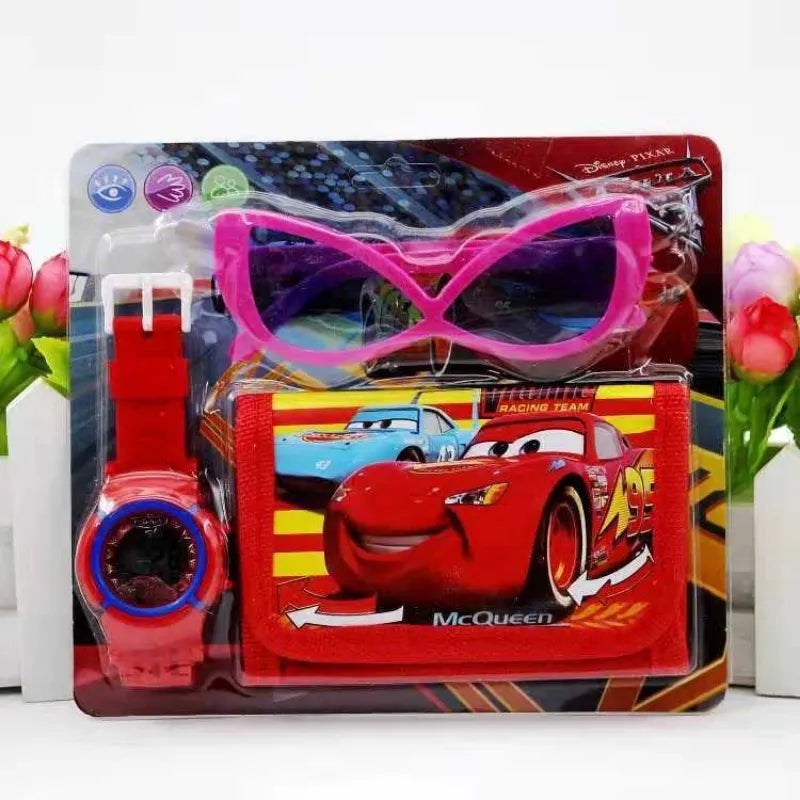 Disney Cars Gift Set - Best Gift for Boys (3 Pcs Pack)