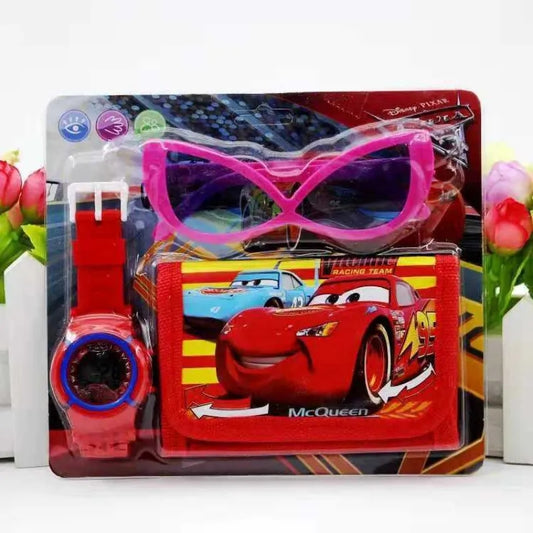 Disney Cars Gift Set - Best Gift for Boys (3 Pcs Pack)