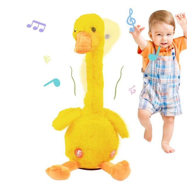 Cute Dancing & Talking Duck Toy - Fun Interactive Playmate for Kids