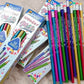 deer wonder metallic 12 rubber tip pencil