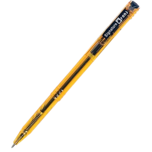 Signature Orenj BallPoint Pen Mix (10 Pcs) - Blue, Black & Red