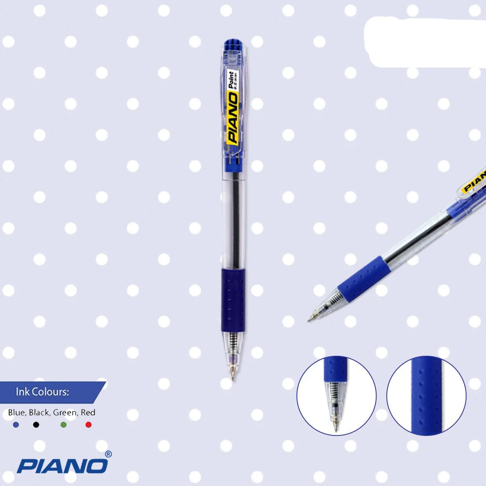 piano-transparent-ball-pen